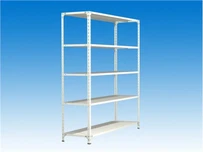 Fer à angle fendu pour rayonnage