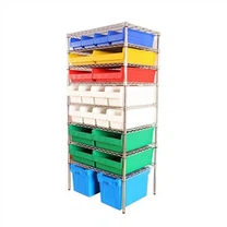 Conteneurs de stockage empilables avec couvercles