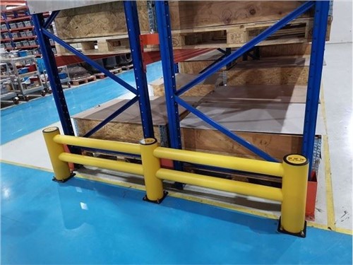 Garde-corps de sécurité d'entrepôt