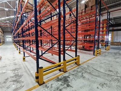 Barrière flexible pour entrepôt, protection contre les chocs, garde-corps de sécurité, anti-collision