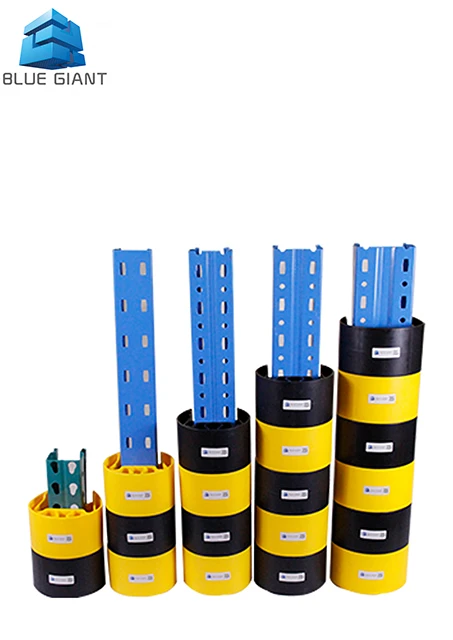 Palette industrielle Racking Plastique Protecteurs verticaux